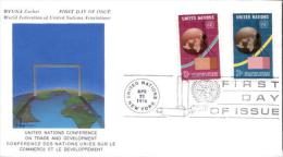 UN New York - Mi-Nr 1295/296 FDC (s456) - FDC