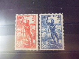 TIMBRE DAHOMEY  YVERT N° 120**.121** - Unused Stamps