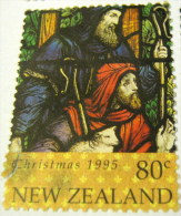 New Zealand 1995 Christmas Shepherd 80c - Used - Gebraucht