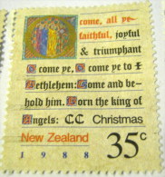 New Zealand 1988 Christmas 35c - Used - Used Stamps