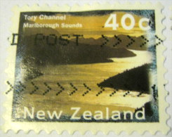 New Zealand 1996 Tory Channel Marlborough Sounds 40c - Used - Gebraucht