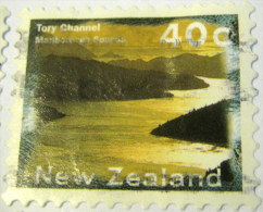New Zealand 1996 Tory Channel Marlborough Sounds 40c - Used - Oblitérés