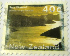 New Zealand 1996 Tory Channel Marlborough Sounds 40c - Used - Gebraucht