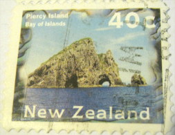 New Zealand 1996 Piercy Island Bay Of Islands 40c - Used - Used Stamps