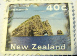 New Zealand 1996 Piercy Island Bay Of Islands 40c - Used - Gebraucht