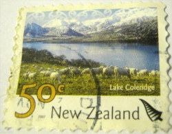 New Zealand 2007 Lake Coleridge 50c - Used - Used Stamps