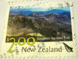 New Zealand 2003 Tongariro National Park $2.00 - Used - Usados