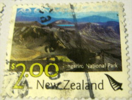 New Zealand 2003 Tongariro National Park $2.00 - Used - Gebraucht