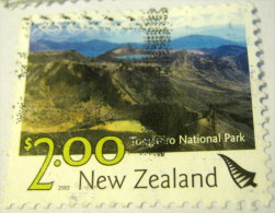 New Zealand 2003 Tongariro National Park $2.00 - Used - Gebruikt