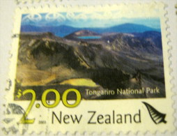 New Zealand 2003 Tongariro National Park $2.00 - Used - Used Stamps