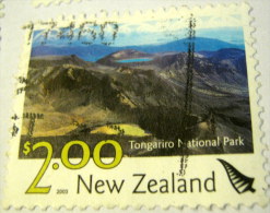 New Zealand 2003 Tongariro National Park $2.00 - Used - Usados