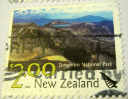 New Zealand 2003 Tongariro National Park $2.00 - Used - Usati