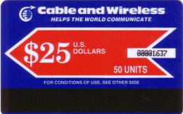 MALDIVES CABLE ET WIRELESS 1ERE SERIE 5 CARTES  NEUVES MINTS  25$ 50$ 100$ RF500 RF1000 RARE - Maldive