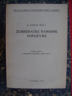 Croatia-Slovenia-Serbia-Zumberacke Narodne Popijevke-1942   (k-2) - Lingue Slave