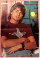 Kleines Poster  -  Mike Oldfield  -  Rückseite : David Coverdale  -  Von Bravo Ca. 1982 - Plakate & Poster