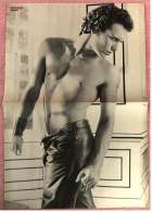 Kleines Poster  -  Adam Ant  -  Rückseite : Leigh McCloskey  -  Von Bravo Ca. 1982 - Affiches & Posters