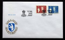 Greenland 1988    MiNr.179-80 FDC ( Lot Ks) - FDC