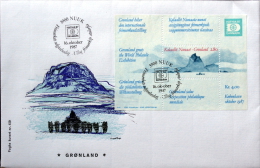 Greenland 1987 HAFNIA 87    MiNr.Block 2   FDC ( Lot 1846)   FOGHS COVER - FDC