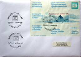 Greenland 1987 HAFNIA 87    MiNr.178 Block 2   FDC ( Lot Ks) - FDC