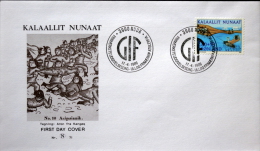 Greenland 1986 Sporthilfe  MiNr.164  FDC ( Lot Ks) - FDC