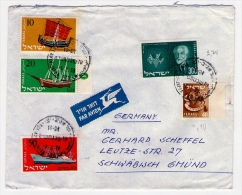 Old Letter - Israel - Poste Aérienne