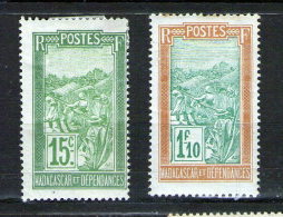 MADAGASCAR N° 156 à 161   * - Unused Stamps