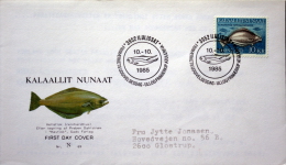 Greenland 1985 FISH    MiNr.162  FDC ( Lot Ks) - FDC