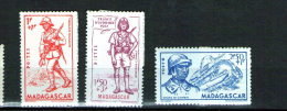 MADAGASCAR N° 226  à 228 ** - Unused Stamps