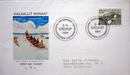 Greenland 1985 Kunst (VI)  MiNr.161  FDC ( Lot Ks ) - FDC