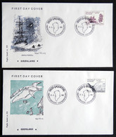 Greenland 1985  Millenary Of Settlement   MiNr.157-58  FDC ( Lot Ks)  FOGHS COVER - FDC