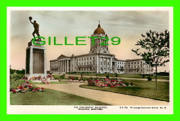 WINNIPEG, MANITOBA - THE PARLIAMENT BUILDINGS - C.N. RLY WINNIPEG - VANCOUVER SERIES No 14 - - Winnipeg