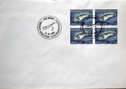 Greenland 1984 Wolf-fish   MiNr.154  FDC ( Lot Ks) - FDC