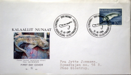 Greenland 1984 Wolf-fish   MiNr.154  FDC ( Lot Ks) - FDC