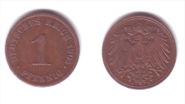Germany 1 Pfennig 1905 J - 1 Pfennig