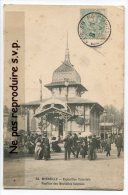 - 38 - MARSEILLE - Exposition Coloniale, Pavillon Des Nouvelles Colonies, Belle Animation, écrite En 1906, BE, Scans. - Kolonialausstellungen 1906 - 1922