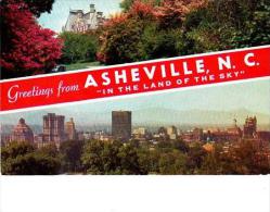 North Carolina Asheville Greetings From - Asheville