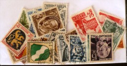 FRANCE Lot 50 Timbres ALLEMAGNE ZONE OCCUPATION Tous Differents Neufs ET Obliteres - Colecciones Completas