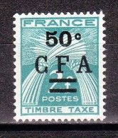 REUNION - Timbre-taxe N°37 Neuf - Timbres-taxe