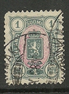 FINLAND SUOMI Finnland 1889 Michel 32 O - Used Stamps