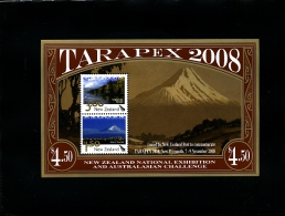NEW ZEALAND - 2008  TARAPEX  EXIBITION   MS  MINT NH - Blocs-feuillets