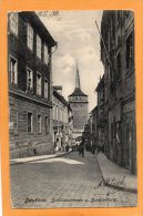 Bautzen Schulerstrasse 1908 Postcard - Bautzen