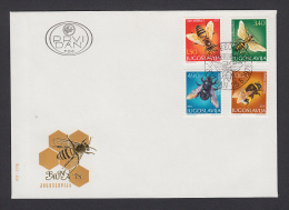 YUGOSLAVIA - FDC - Bees - Beekeeping, Year 1978 - Lettres & Documents