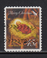 New Zealand Used Scott #2041 45c Baby Jesus - Christmas - Gebruikt