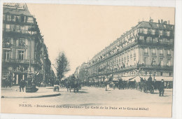 75 // PARIS    II EME   BD DES CAPUCINES  Le Café De La Paix Et Le Grand Hotel - Arrondissement: 02