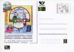 Entier Postal De 2012 Sur Carte Postale Illustrée - Postcards