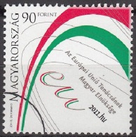 Specimen, Hungary Sc4182 Hungarian Presidency Of EU - Institutions Européennes