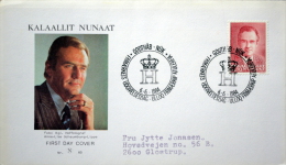 Greenland 1984  50th Birthday Of Prince Henrik   MiNr.151  FDC ( Lot Ks) - FDC