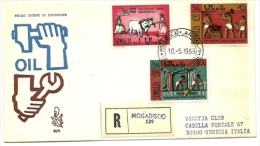 1969 - Somalia 107/09 O.I.L. FDC     12/78M - OIT