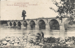 Tarn Et Garonne- Environs De Valence-d'Agen -Pont De Mondou Sur La Garonne. - Valence