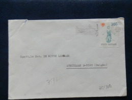 35/780   LETTRE POUR LA BELG - Briefe U. Dokumente